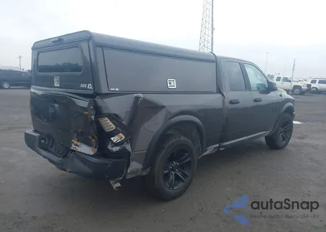 2023 Ram 1500 Classic Warlock 4X2 6'4 Box from USA, damaged, VIN 1C6RR6GG1PS595594